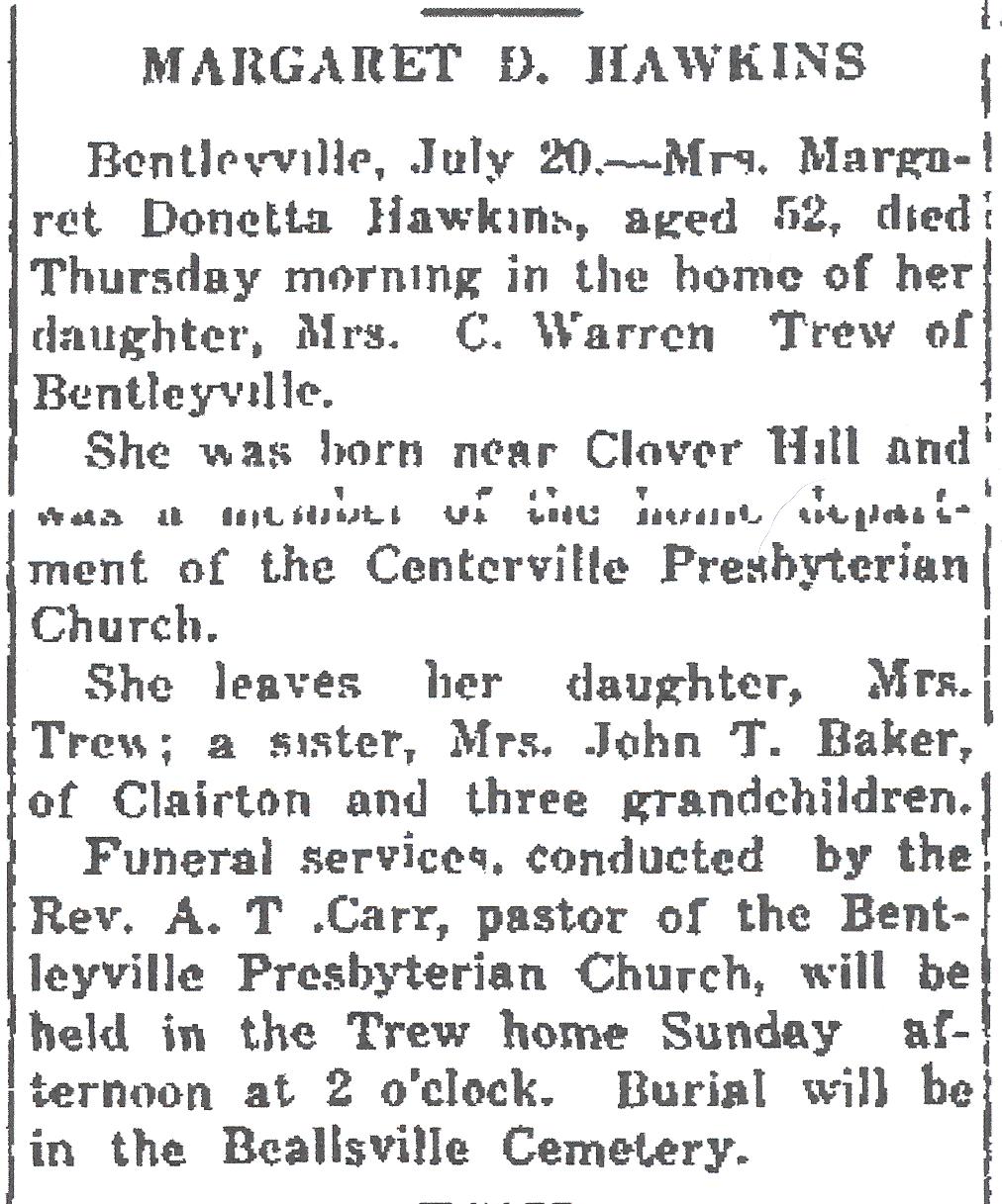 Margaret D. Hawkins